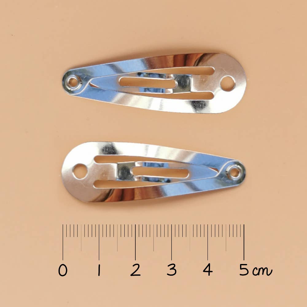 Teddy Hair Clips (pair)