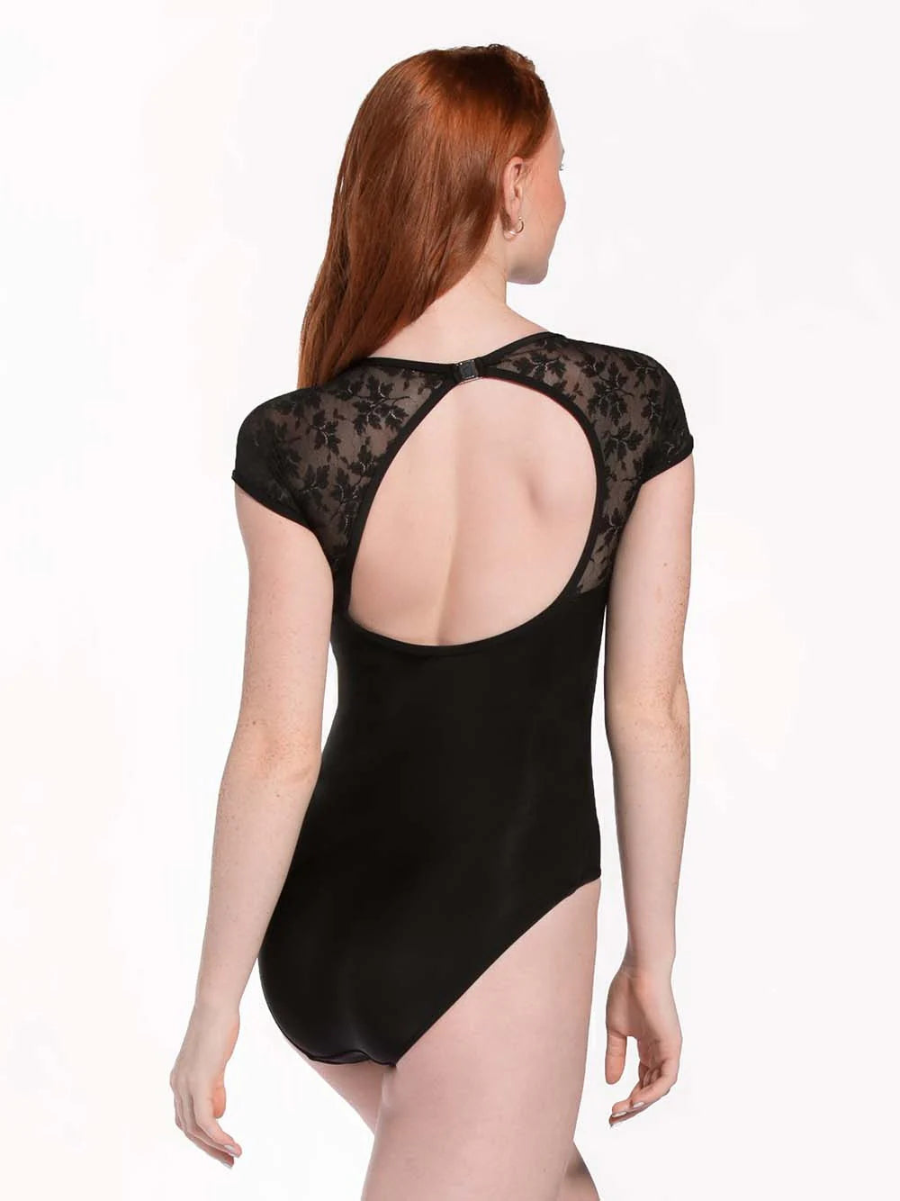 ELEVÉ Christina Black Lace Leotard