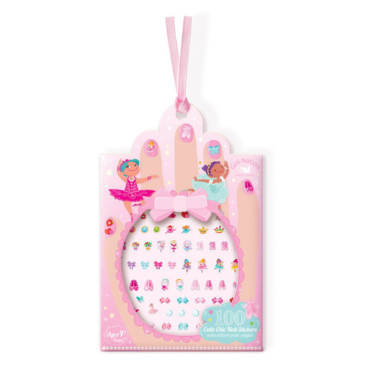 Cutie Chic Nail Stickers | 100+ Pretty Ballerinas Stickers