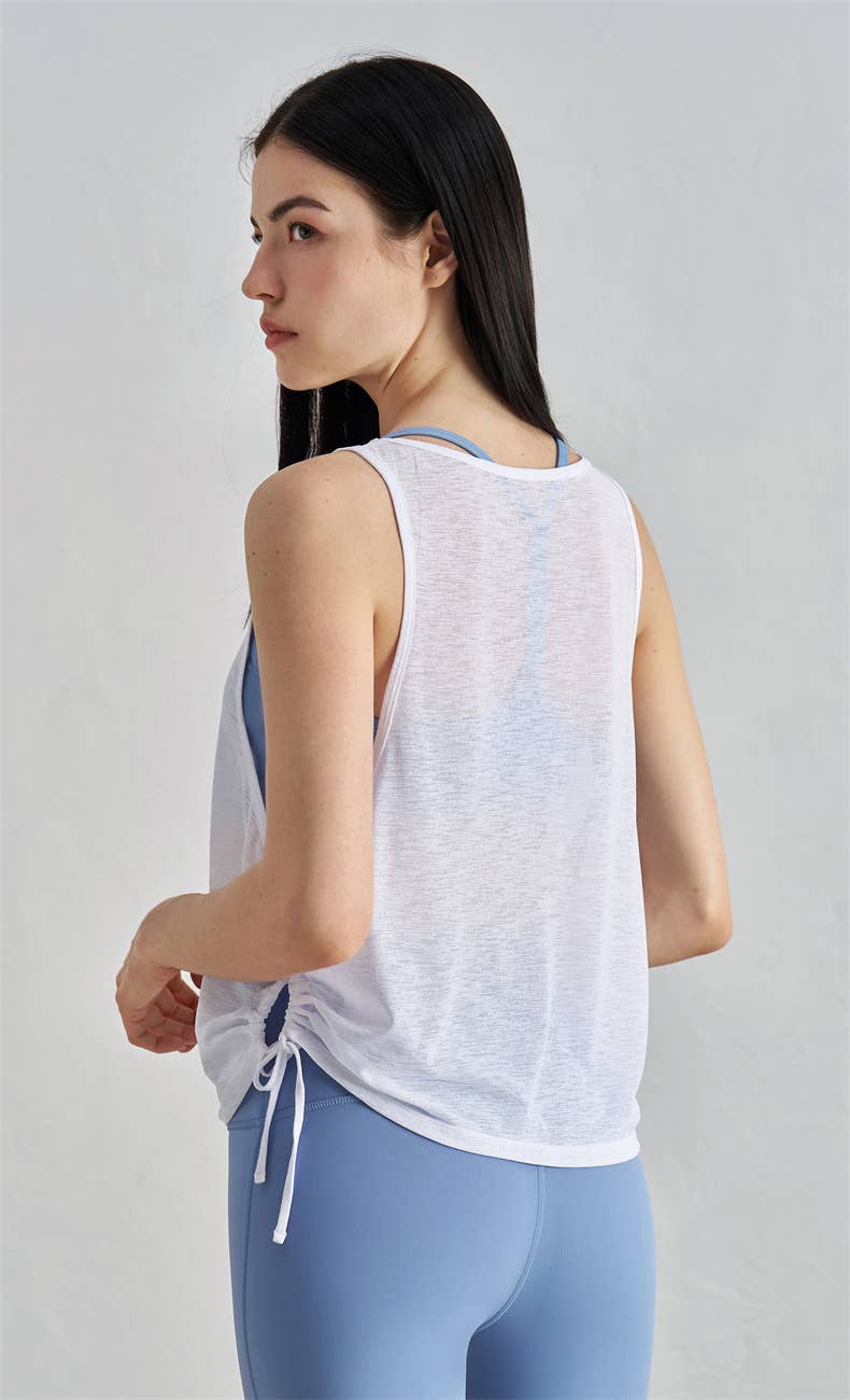 Luana Sleeveless Tank Active Top Cover Up