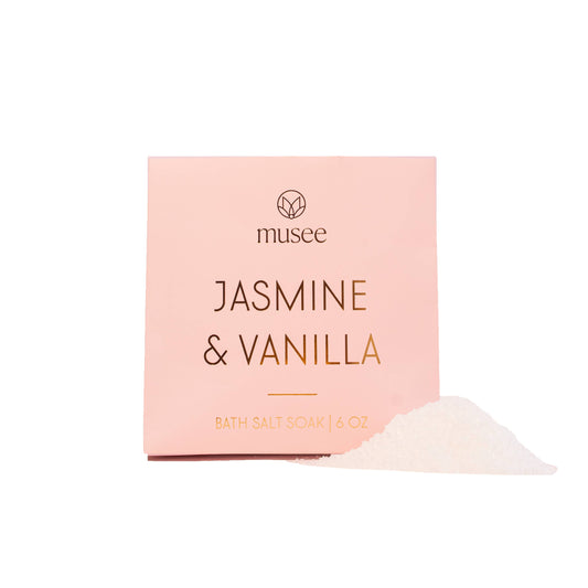 Jasmine & Vanilla Mini Bath Salt Soak