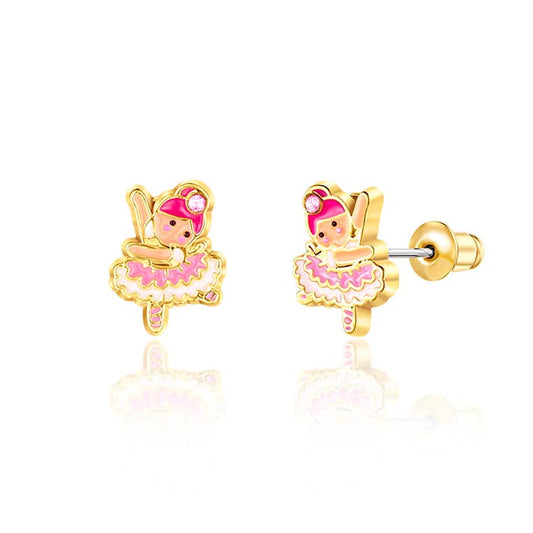 Tiny Dancer Cutie Stud Earrings