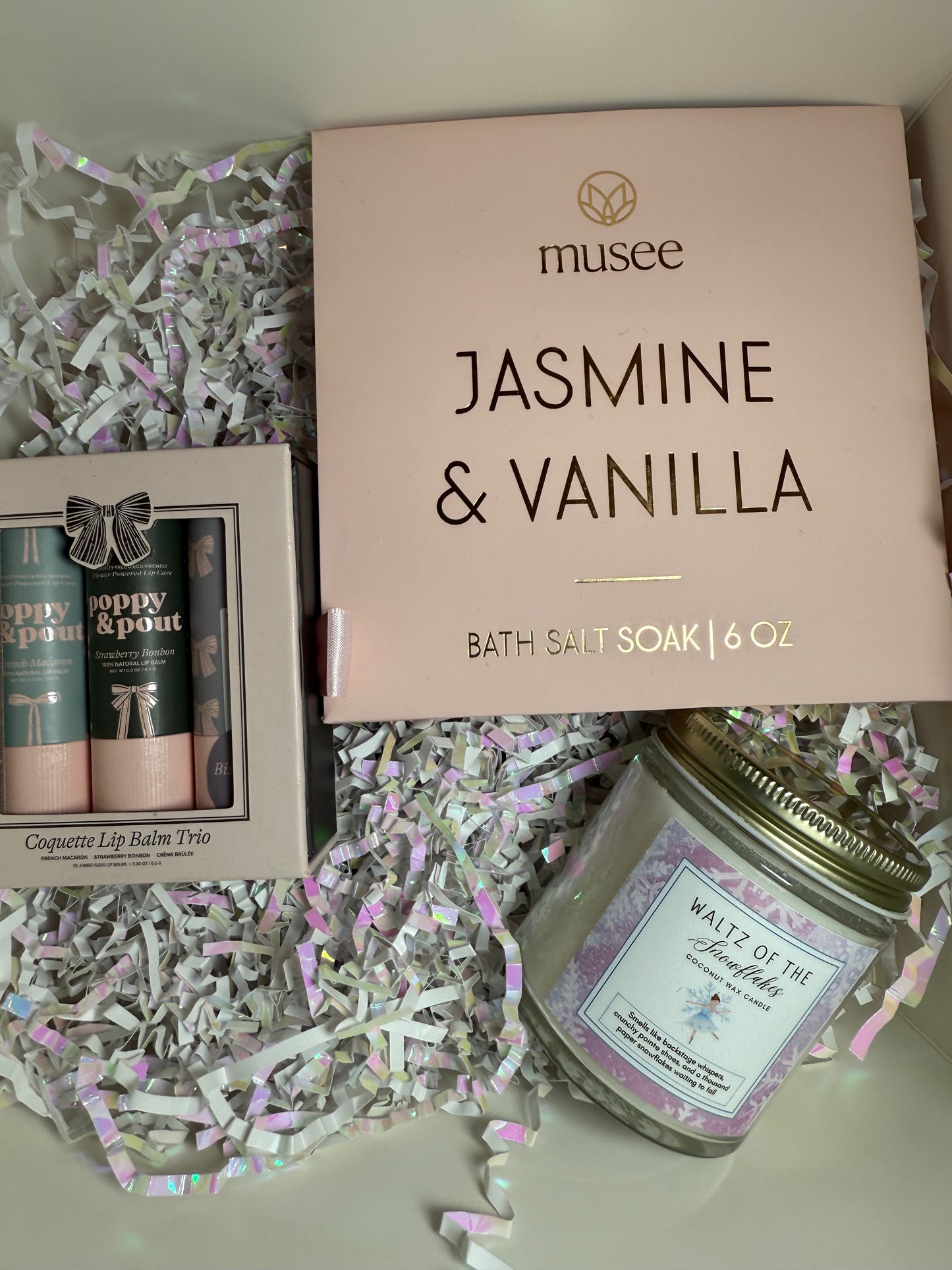 snow day relaxation gift box