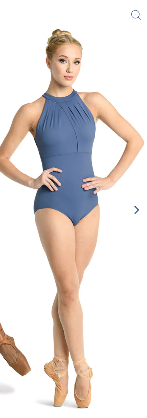 Adult Adele Twist Halter Leotard