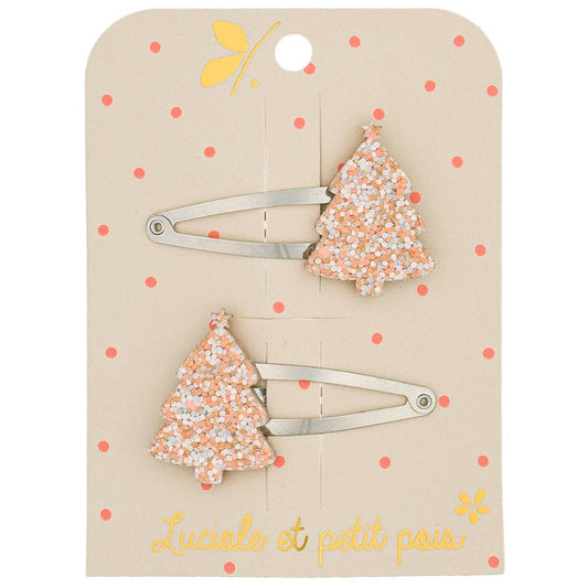 Tree clips - Multi cream (pair)