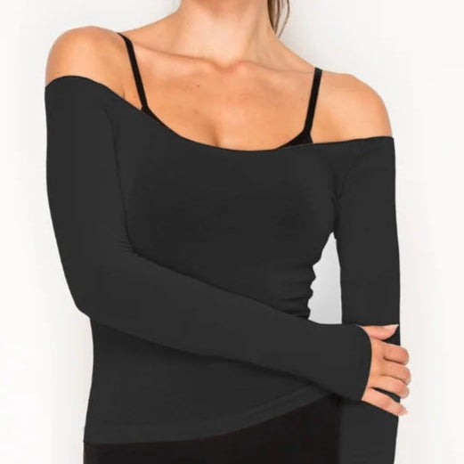 Cel Off-Shoulder Top