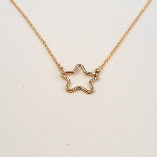 Star Outline Necklace