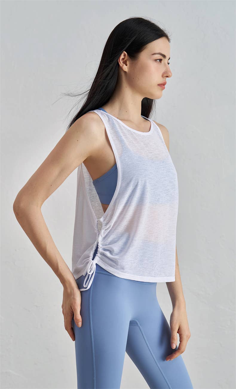 Luana Sleeveless Tank Active Top Cover Up