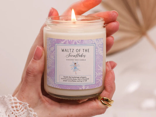 Waltz of the Snowflakes Candle