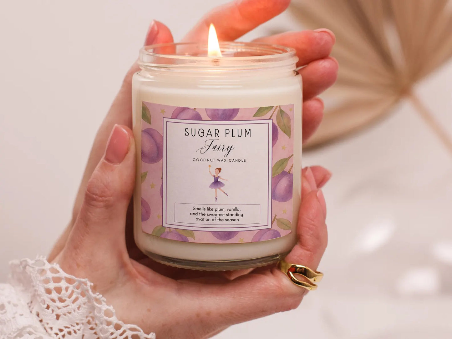 Sugar Plum Fairy Candle