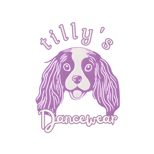 Tilly's Dancewear logo sticker
