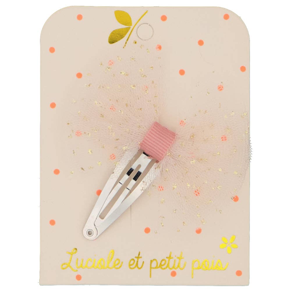 Tutu hair clip - Pink